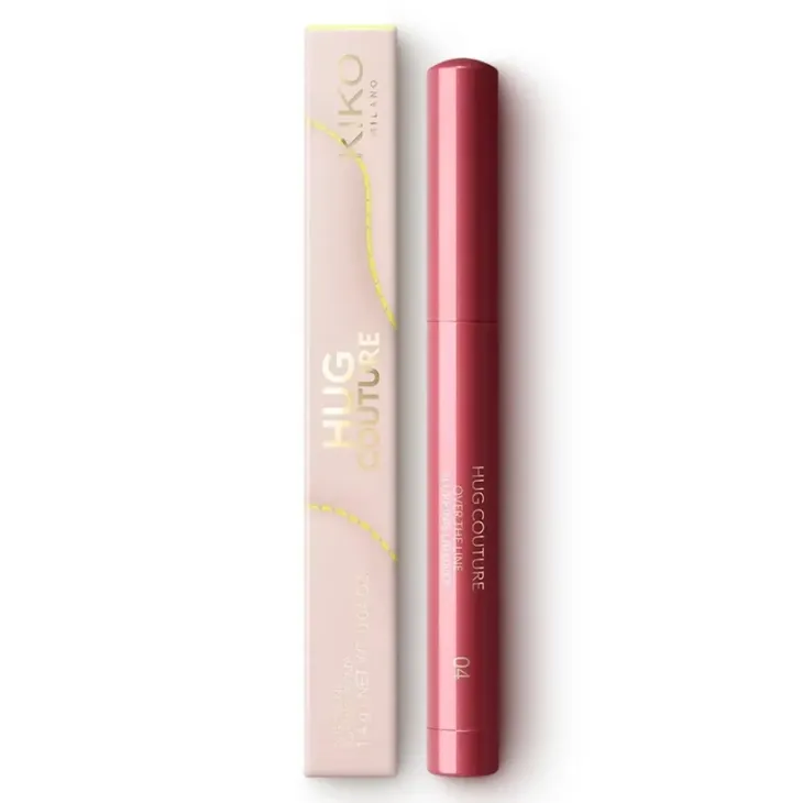 KIKO Milano Hug Couture Over The Line Blurring Lip Liner automatyczna konturówka do ust o matowym wykończeniu 04 Red Ritual 1,4 g