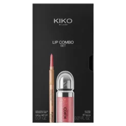 KIKO Milano Lip Combo Set zestaw do makijażu ust 01 błyszczyk 6,5 ml + konturówka 0,35 g