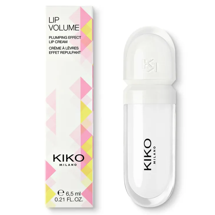 KIKO Milano Lip Volume krem-balsam powiększający usta Transparent 6,5ml