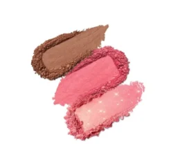 KIKO Milano Multi Finish Trio paletka do konturowania 03 Pink 7g
