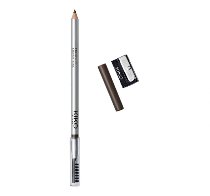 KIKO Milano Precision kredka do brwiz temperówką 02 Dark Chestnut 0,55g