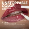 KIKO Milano Unlimited Double Touch dwuetapowa płynna pomadka do ust 105 Scarlet Red 2x3ml