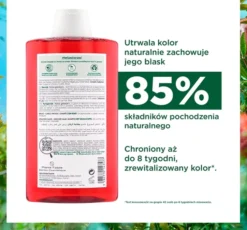 Klorane Granat szampon do włosów farbowanych 400 ml