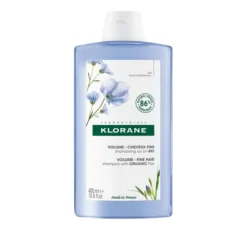 Klorane Organiczny Len szampon do włosów cienkich 400 ml