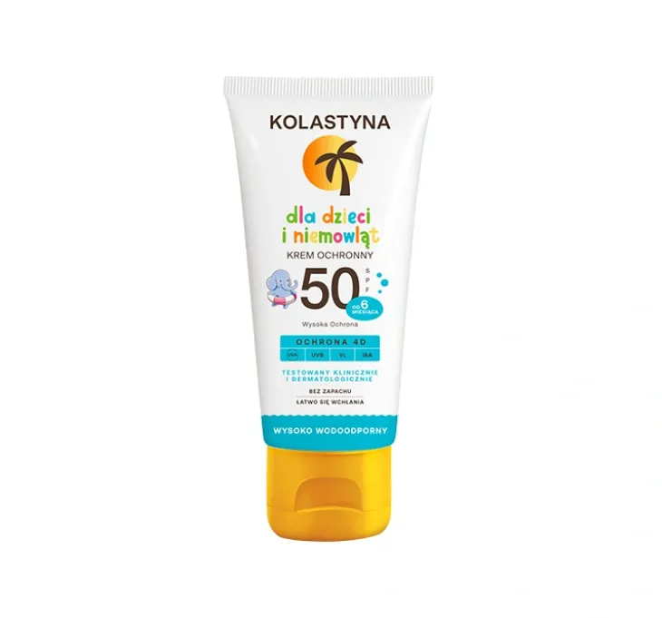KOLASTYNA KREM OCHRONNY NA SŁOŃCE DLA DZIECI I NIEMOWLĄT SPF50 75ML