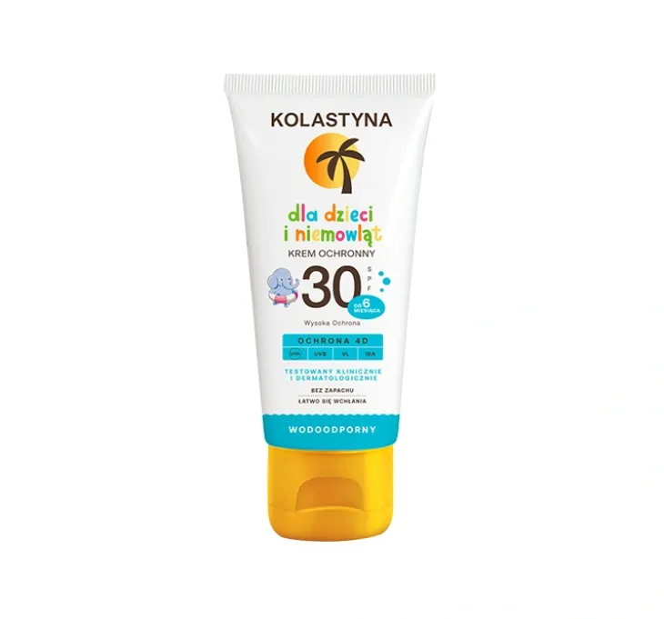 Kolastyna krem ochronny na słońce dla dzieci i niemowląt SPF30 75ml