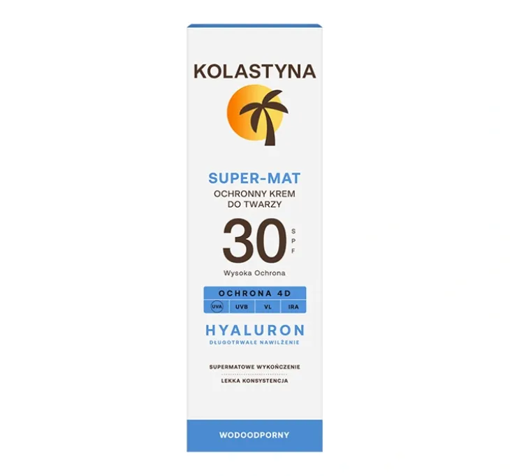 Kolastyna Super-Mat ochronny krem do twarzy SPF30 50ml