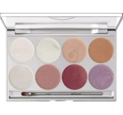 Kryolan Illusion paleta 8 rozświetlaczy do twarzy 20 g