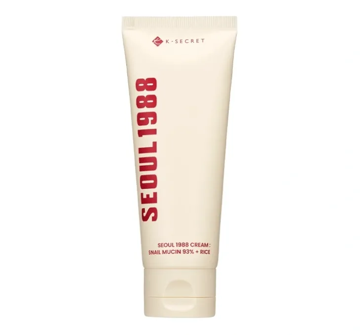 K-Secret Seoul 1988 łagodzący krem do twarzy ze śluzem ślimaka 100 ml