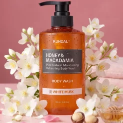 Kundal Honey & Macadamia nawilżający żel pod prysznic White Musk 500 ml