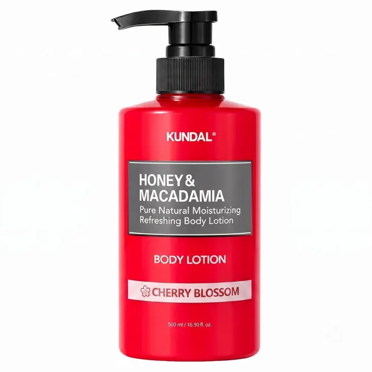 Kundal Honey & Macadamia nawilżający balsam do ciała Cherry Blossom 500 ml