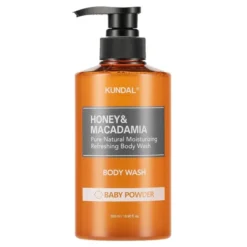 Kundal Honey & Macadamia nawilżający żel pod prysznic Baby Powder 500 ml