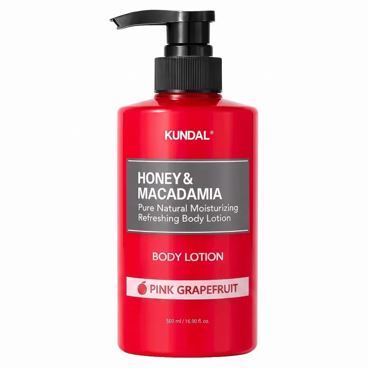 Kundal Honey & Macadamia nawilżający balsam do ciała Pink Grapefruit 500 ml