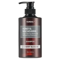 Kundal Honey & Macadamia nawilżający szampon do włosów Cherry Blossom 500 ml