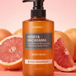 Kundal Honey & Macadamia nawilżający żel pod prysznic Pink Grapefruit 500 ml