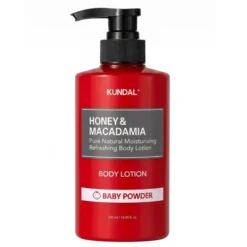 Kundal Honey & Macadamia nawilżający balsam do ciała Baby Powder 500 ml