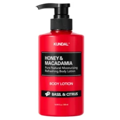 Kundal Honey & Macadamia nawilżający balsam do ciała Basil & Citrus 500 ml