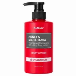 Kundal Honey & Macadamia nawilżający balsam do ciała English Rose 500 ml