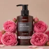 Kundal Honey & Macadamia nawilżający szampon do włosów English Rose 500 ml