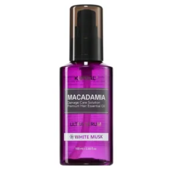 Kundal Macadamia Ultra Hair Serum regenerujące serum w olejku do włosów zniszczonych White Musk 100 ml