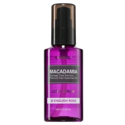 Kundal Macadamia Ultra Hair Serum regenerujące serum w olejku do włosów zniszczonych English Rose 100 ml