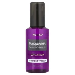 Kundal Macadamia Ultra Hair Serum regenerujące serum w olejku do włosów zniszczonych Amber Vanilla 100 ml