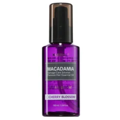 Kundal Macadamia Ultra Hair Serum regenerujące serum w olejku do włosów zniszczonych Cherry Blossom 100 ml
