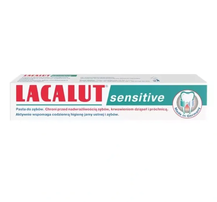 LACALUT SENSITIVE PASTA DO ZĘBÓW WRAŻLIWYCH 75ML