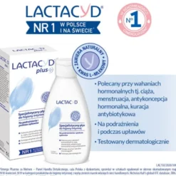 Lactacyd Plus płyn ginekologiczny do higieny intymnej 200ml