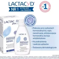 Lactacyd Plus płyn ginekologiczny do higieny intymnej 200ml