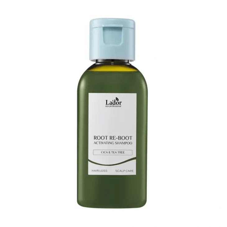 La'dor Root Re-Boot Activating Shampoo Cica & Tea Tree szampon przeciw wypadaniu włosów 50 ml