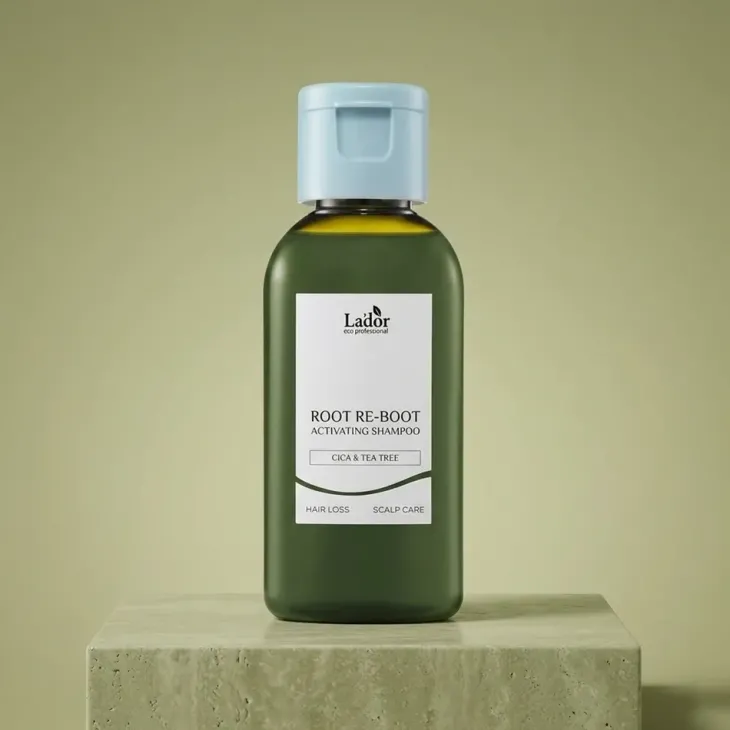 La'dor Root Re-Boot Activating Shampoo Cica & Tea Tree szampon przeciw wypadaniu włosów 50 ml