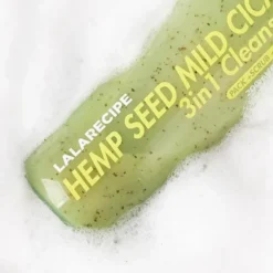 LalaRecipe Hemp Seed Mild Cica 3in1 Cleanser bąbelkowa pianka oczyszczająca 200 ml