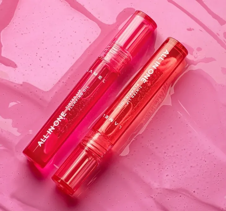 LAMEL ALL IN ONE LIP OIL NAWILŻAJĄCY OLEJEK DO UST 404 BERRY ICE 3ML