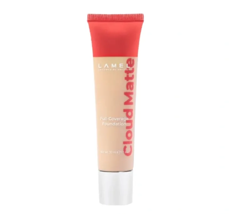 Lamel Cloud Matte kryjący podkład do twarzy matujący 02N Porcelain 30ml