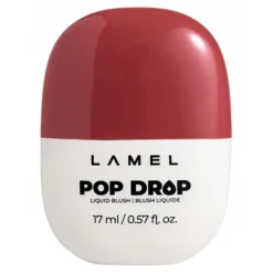 Lamel Pop Drop płynny róż do twarzy 02 Rosewood 17 ml