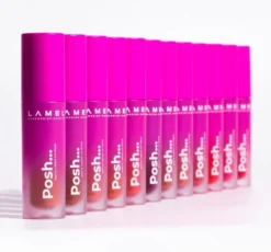 Lamel Posh Matte Liquid Lip Stain pomadka do ust 405 Punch Pink 4ml