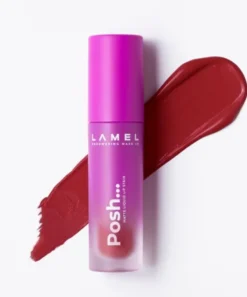 Lamel Posh Matte Liquid Lip Stain pomadka do ust 407 Wine Red 4ml