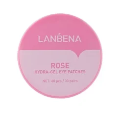 LANBENA HYDRAGEL EYE PATCHES HYDROŻELOWE PŁATKI POD OCZY ROSE 60SZT