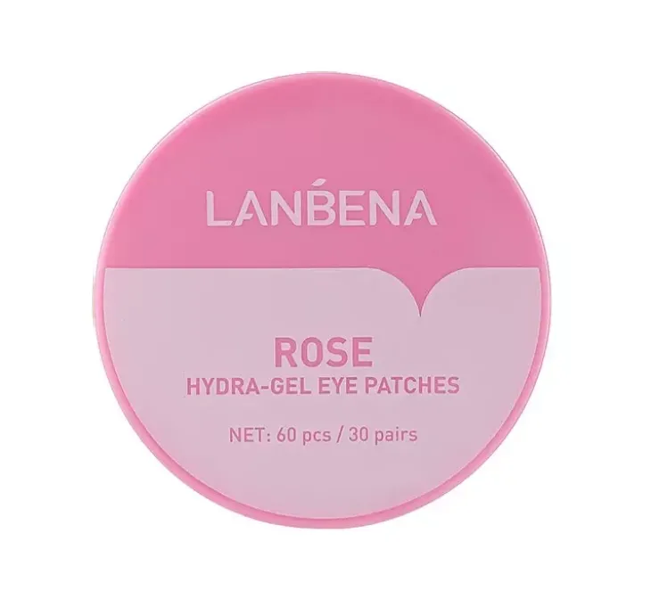 LANBENA HYDRAGEL EYE PATCHES HYDROŻELOWE PŁATKI POD OCZY ROSE 60SZT