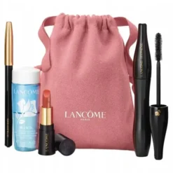 Lancôme My Makeup Favorites tusz do rzęs Hypnôse 01 Noir Hypnotic 6,2 ml + kredka do oczu Crayon Khôl Noir 1,14 g + pomadka L'Absolu Rouge Cream 274 1,6 g + płyn do demakijażu oczu Bi-Facil 30 ml