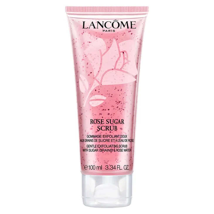 Lancôme Rose Sugar Scrub delikatnie złuszczający peeling cukrowy do twarzy 100 ml