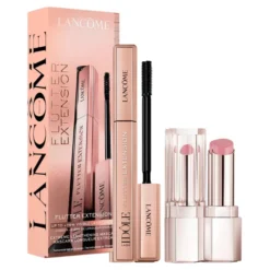 Lancôme tusz do rzęs Lash Idôle Flutter Extension 01 True Black 8,5 ml + balsam do ust Lip Idôle Butterglow 10 Keep it Glowy 0,8 g