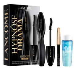 LANCOME HYPNOSE DRAMA TUSZ DO RZĘS + LE CRAYON KHOL KREDKA + BI FACIL PŁYN DO DEMAKIJAŻU