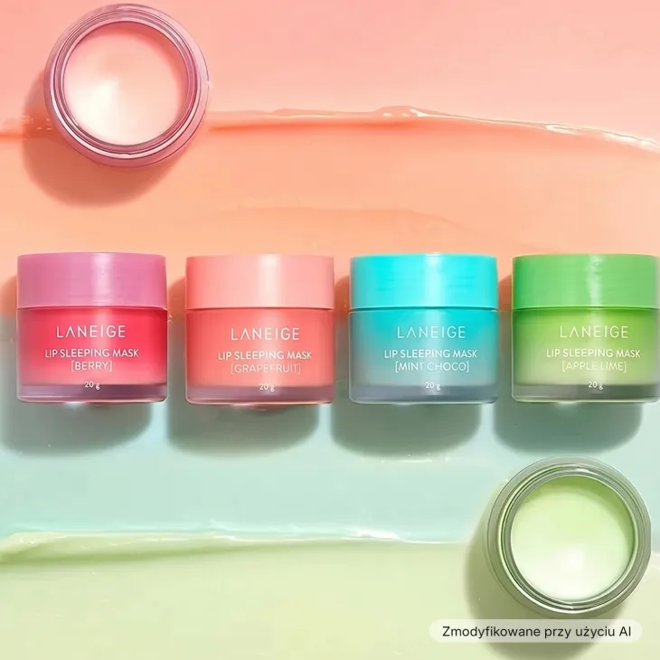 Laneige Lip Sleeping Mask Ex odżywcza maseczka do ust na noc Berry 20 g