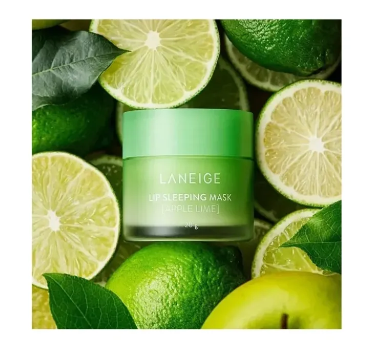 Laneige Lip Sleeping Mask Ex odżywcza maseczka do ust na noc Apple Lime 20 g