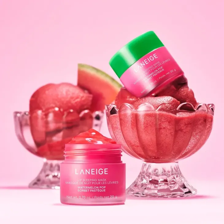 Laneige Lip Sleeping Mask intensywnie regenerująca maseczka do ust na noc Watermelon Pop 20 g