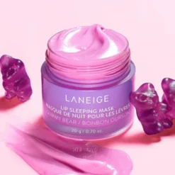 Laneige Lip Sleeping Mask intensywnie regenerująca maseczka do ust na noc Gummy Bear 20 g