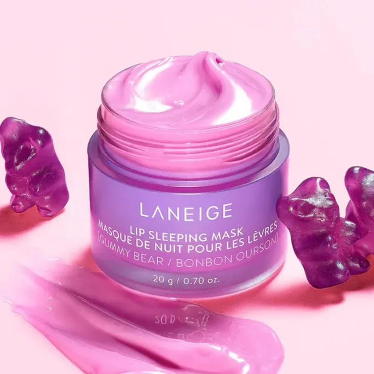 Laneige Lip Sleeping Mask intensywnie regenerująca maseczka do ust na noc Gummy Bear 20 g