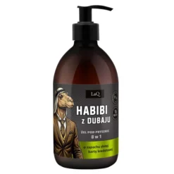 LaQ żel pod prysznic dla mężczyzn 8w1 Habibi z Dubaju Zapach Złotej Karty Kredytowej 500 ml